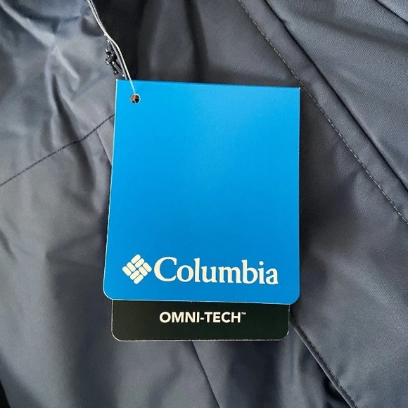 $260 Columbia Tunnel Falls Interchange Dark Mountain Blue Coat Jacket Medium M - Picture 6 of 16